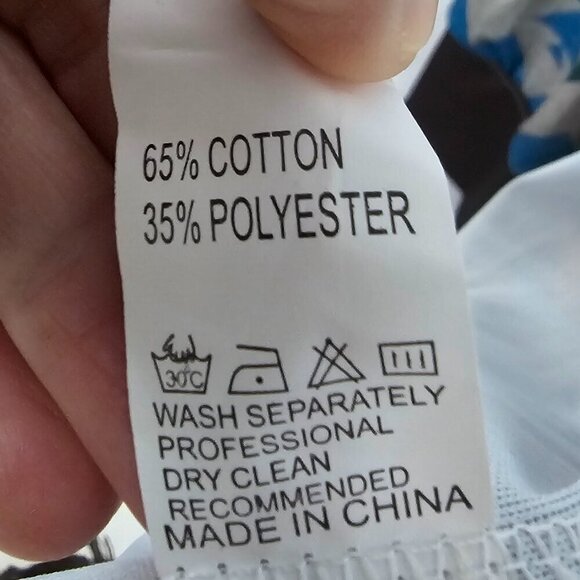 Blue Brown Aztec Kimono Fringed Southwestern Bohemian Cardigan XL - Picture 11 of 12